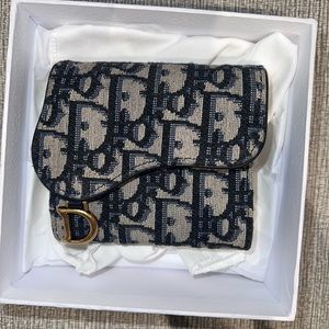 Dior Saddle Lotus Wallet